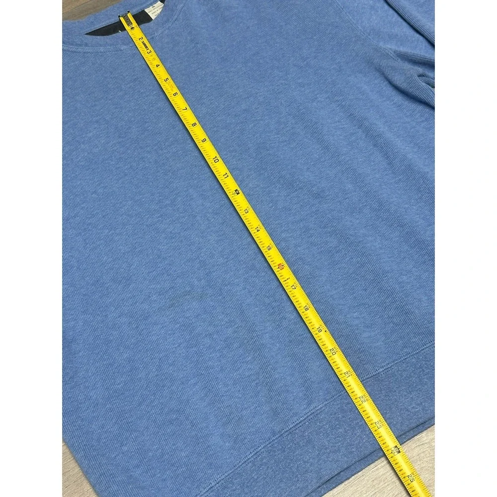 Orvis Men's Blue Pullower Crew Neck Sweater (9C68 656858) - Size M